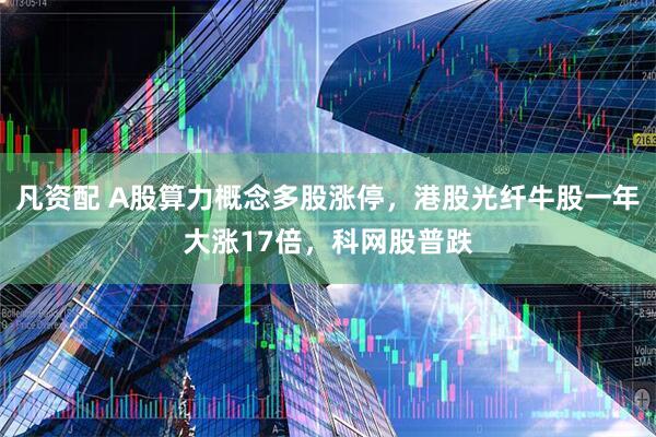 凡资配 A股算力概念多股涨停，港股光纤牛股一年大涨17倍，科网股普跌